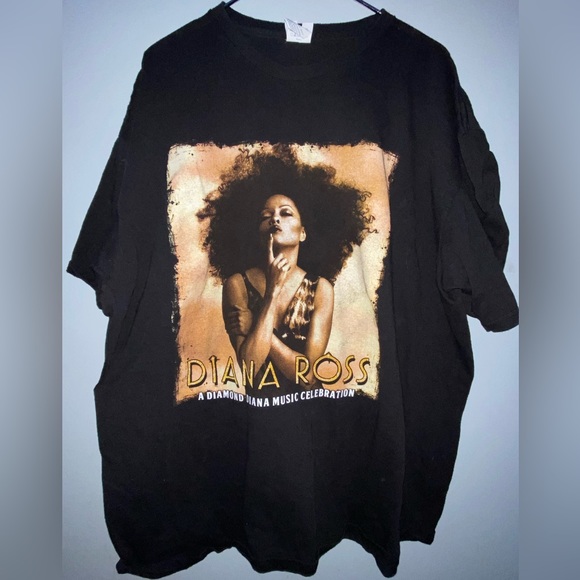 Delta Other - Diana Ross Top of the world Tour music T shirt